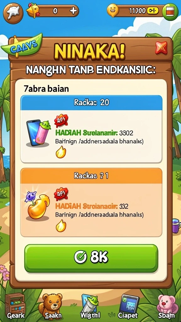 Screenshot rajaking nomor 1